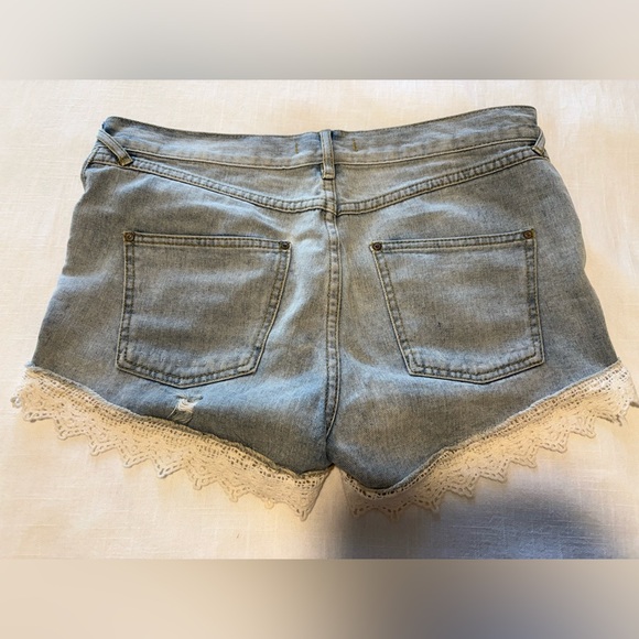 Free People Light Blue Denim Jeans - Picture 4 of 6